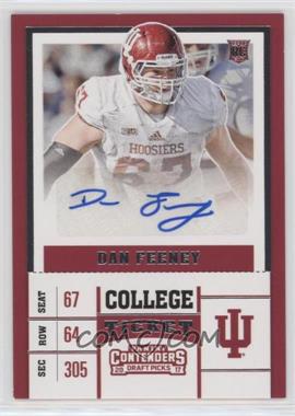 2017 Panini Contenders Draft Picks - [Base] #190 - College Ticket - Dan Feeney