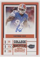 College Ticket - Bryan Cox
