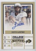 College Ticket - Sefo Liufau