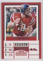 Season Ticket - Eli Manning