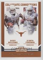 Ricky Williams, D'onta Foreman