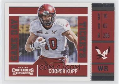 2017 Panini Contenders Draft Picks - Game Day Tickets #24 - Cooper Kupp