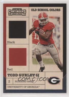 2017 Panini Contenders Draft Picks - Old School Colors #10 - Todd Gurley II