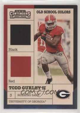 2017 Panini Contenders Draft Picks - Old School Colors #10 - Todd Gurley II