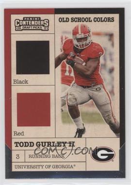 2017 Panini Contenders Draft Picks - Old School Colors #10 - Todd Gurley II