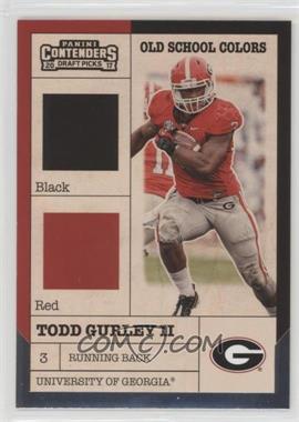 2017 Panini Contenders Draft Picks - Old School Colors #10 - Todd Gurley II