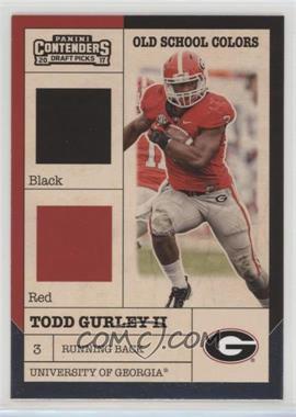 2017 Panini Contenders Draft Picks - Old School Colors #10 - Todd Gurley II