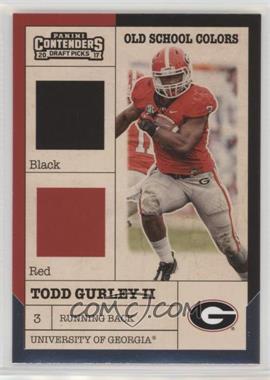 2017 Panini Contenders Draft Picks - Old School Colors #10 - Todd Gurley II