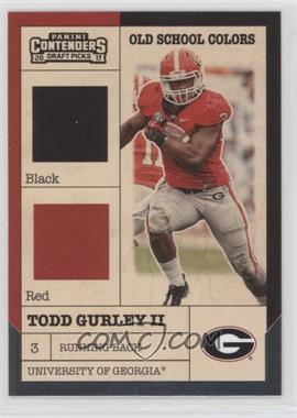 2017 Panini Contenders Draft Picks - Old School Colors #10 - Todd Gurley II