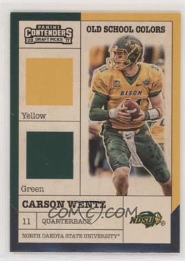 2017 Panini Contenders Draft Picks - Old School Colors #2 - Carson Wentz