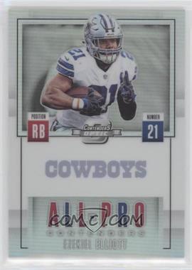 2017 Panini Contenders Optic - All-Pro Contenders #AP-2 - Ezekiel Elliott /99