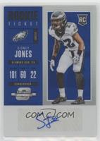 Rookie Ticket Autograph - Sidney Jones #/25