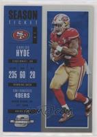 Season Ticket - Carlos Hyde #/99