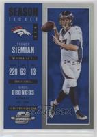 Season Ticket - Trevor Siemian #/99