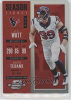 Season Ticket - J.J. Watt #/199