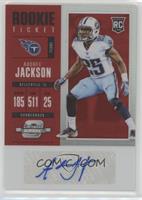 Rookie Ticket Autograph - Adoree' Jackson #/75