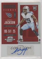 Rookie Ticket Autograph - Adoree' Jackson #/75