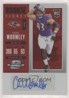 Rookie Ticket Autograph - Chris Wormley #/75