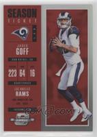 Season Ticket - Jared Goff #/199