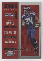 Season Ticket - Thomas Rawls #/199