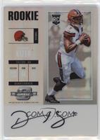 Rookie Ticket RPS Autograph - DeShone Kizer