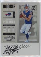 Rookie Ticket RPS Autograph - Nathan Peterman