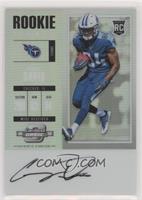 Rookie Ticket RPS Autograph - Corey Davis