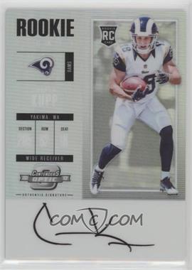 2017 Panini Contenders Optic - [Base] #134 - Rookie Ticket RPS Autograph - Cooper Kupp
