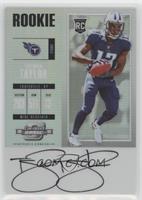 Rookie Ticket RPS Autograph - Taywan Taylor