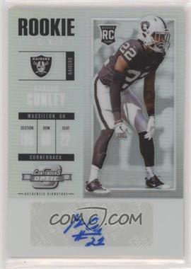 2017 Panini Contenders Optic - [Base] #156 - Rookie Ticket Autograph - Gareon Conley