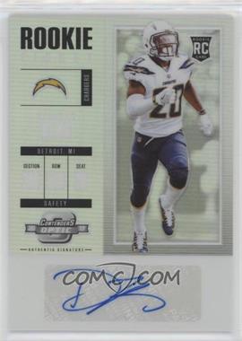 2017 Panini Contenders Optic - [Base] #163 - Rookie Ticket Autograph - Desmond King