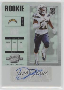 2017 Panini Contenders Optic - [Base] #163 - Rookie Ticket Autograph - Desmond King