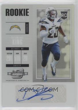 2017 Panini Contenders Optic - [Base] #163 - Rookie Ticket Autograph - Desmond King