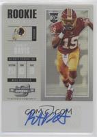 Rookie Ticket Autograph - Robert Davis