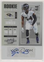 Rookie Ticket Autograph - Tyus Bowser