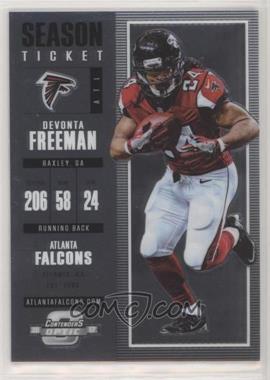 2017 Panini Contenders Optic - [Base] #3 - Season Ticket - Devonta Freeman