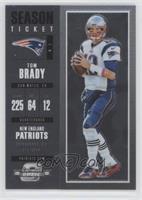 Season Ticket - Tom Brady [EX to NM]