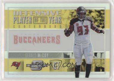 2017 Panini Contenders Optic - Defensive Player of the Year Contenders - Gold #DPY-11 - Gerald McCoy /10