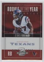 D'Onta Foreman #/49