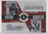 Dede Westbrook, Josh Reynolds #/49