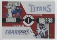 Corey Davis, Mike Williams #/49