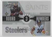 Alvin Kamara, James Conner #/75