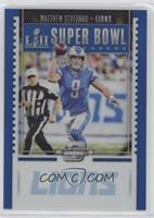 Matthew Stafford #/25