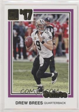 2017 Panini Donruss - 1981 Tribute #3 - Drew Brees