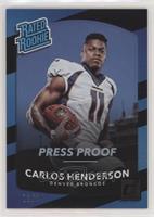 Rated Rookie - Carlos Henderson #/10