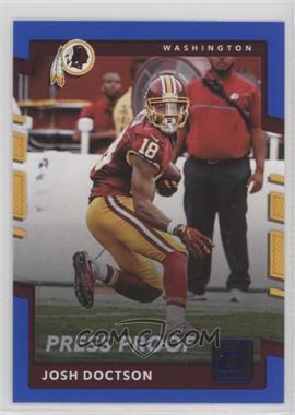 2017 Panini Donruss - [Base] - Press Proof Blue #220 - Josh Doctson