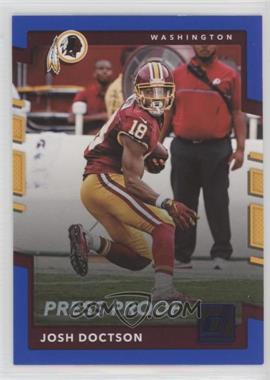 2017 Panini Donruss - [Base] - Press Proof Blue #220 - Josh Doctson