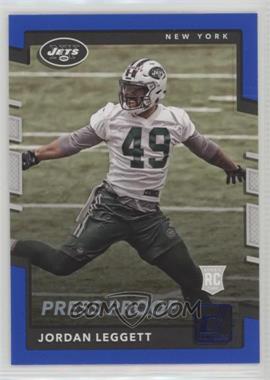 2017 Panini Donruss - [Base] - Press Proof Blue #355 - Rookies - Jordan Leggett