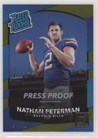 Rated Rookie - Nathan Peterman #/50