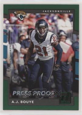 2017 Panini Donruss - [Base] - Press Proof Green #199 - A.J. Bouye